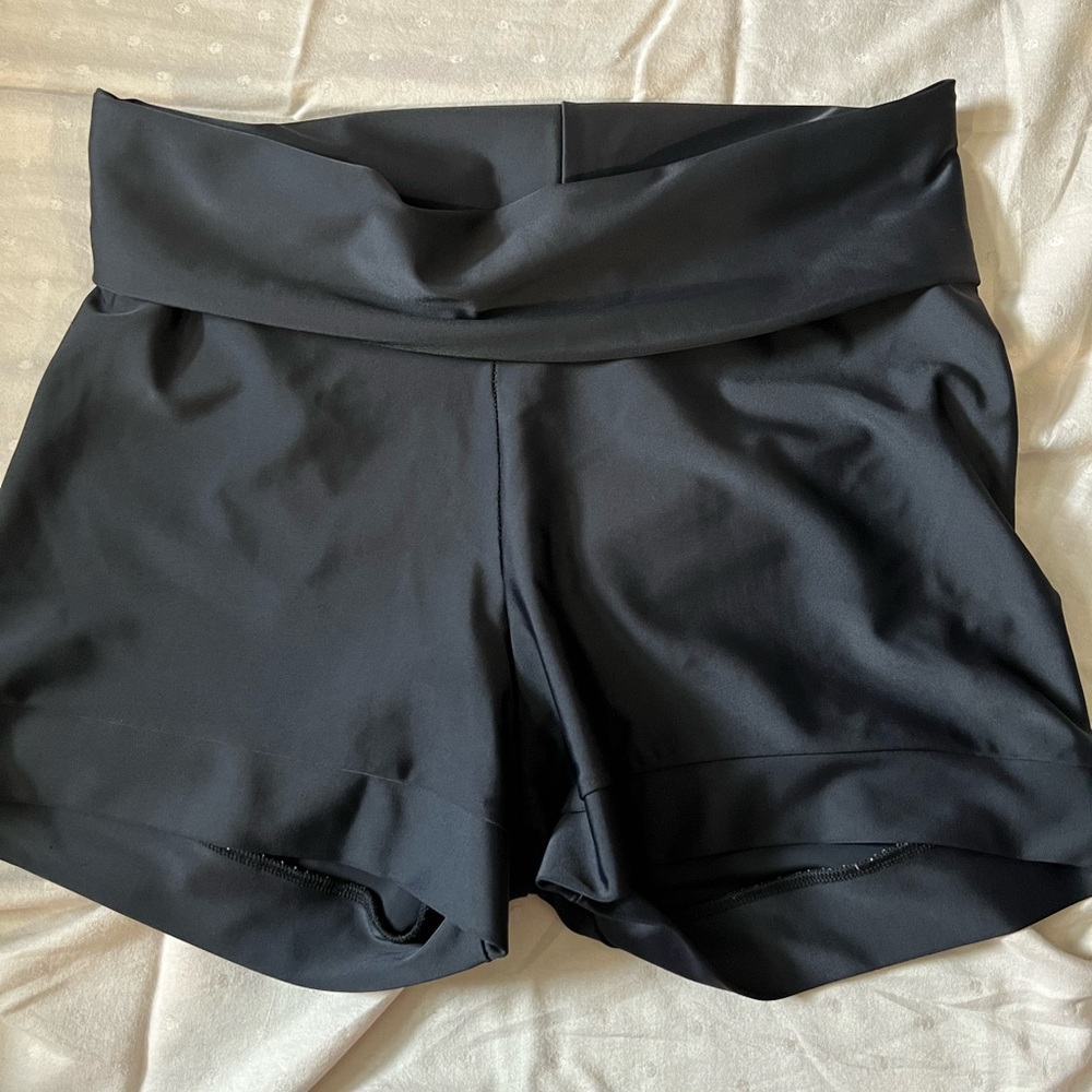 B Dancewear Sz XXL Black dance shorts